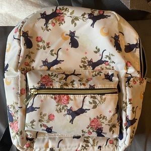 Black cat backpack